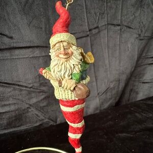 Vintage Silvestri Santa Elf ornament